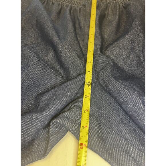 Woman Within Dark Blue Elastic Waist Denim Jeans Size 28W Petite - Picture 8 of 11